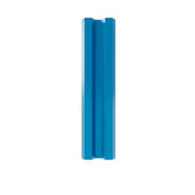Металлический штакетник mini, М-образный, 75 мм (толщина 0,5 мм), полиэстер односторонний, RAL 5005 Сигнально-синий, нф