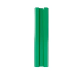 Металлический штакетник mini, М-образный, 75 мм (толщина 0,5 мм), полиэстер односторонний, RAL 6029 Зеленая мята, нф