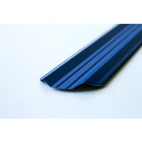 Металлический штакетник Эко, М-образный, 95 мм, (толщина 0,45 мм), Полиэстер односторонний, RAL 5005 Синий сигнал, цм