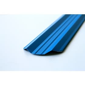Металлический штакетник Эко, М-образный, 95 мм, (толщина 0,45 мм), Полиэстер односторонний, RAL 5015 Небесно-голубой, цм