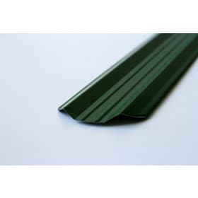 Металлический штакетник Эко, М-образный, 95 мм, (толщина 0,45 мм), Полиэстер односторонний, RAL 6002 Зеленый лист, цм