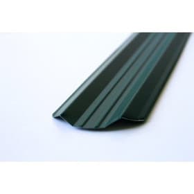 Металлический штакетник Эко, М-образный, 95 мм, (толщина 0,45 мм), Полиэстер односторонний, RAL 6005 Зеленый мох, цм