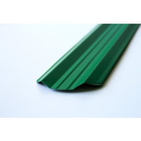 Металлический штакетник Эко, М-образный, 95 мм, (толщина 0,45 мм), Полиэстер односторонний, RAL 6029 Зеленая мята, цм