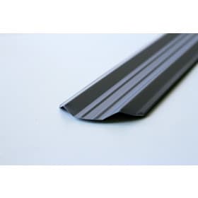 Металлический штакетник Эко, М-образный, 95 мм, (толщина 0,45 мм), Полиэстер односторонний, RAL 7004 Серый, цм