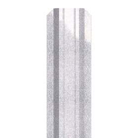 Евроштакетник трапециевидный узкий 100 мм (толщина 0,5 мм), цинк, нф