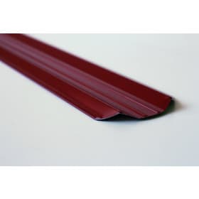 Металлический штакетник Эко, М-образный, 95 мм,(толщина 0,45 мм), Полиэстер односторонний, RAL 3005 Красное вино, цм