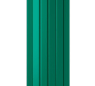 Евроштакетник полукруглый 110 мм, 0.5 мм,полиэстер односторонний, RAL 6005 Зеленый мох
