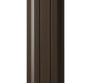 Евроштакетник трапециевидный 100 мм (толщина 0,5 мм),  SteelArt (РФ) односторонний, 3D Античный дуб, нф