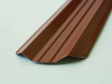 Штакетник Эко, М-образный, 95 мм, (толщина 0,45 мм), Полиэстер односторонний, RAL 8017 Шоколад
