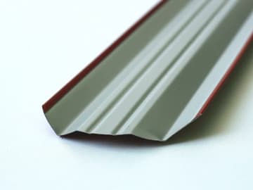 Штакетник Эко, М-образный, 95 мм,(толщина 0,45 мм), Полиэстер односторонний, RAL 3020 Красный